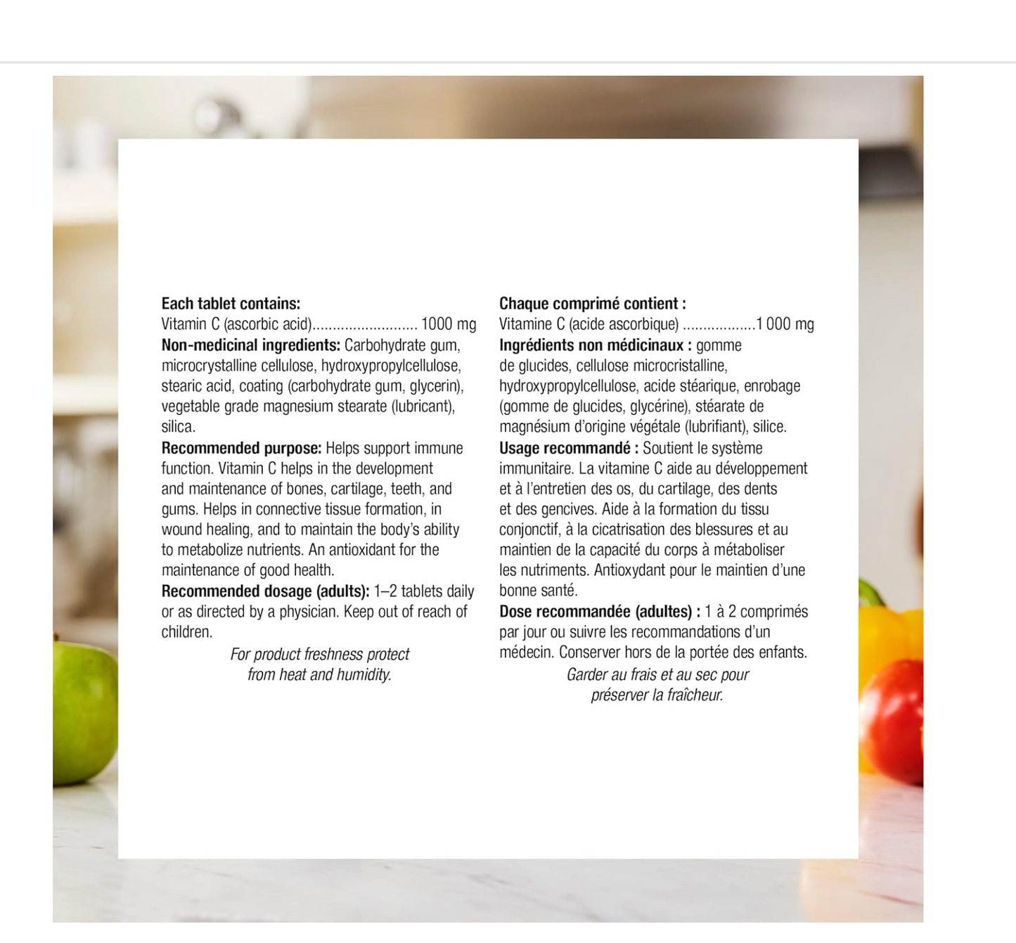 Webber Naturals Vitamin C Timed Release 1000 mg