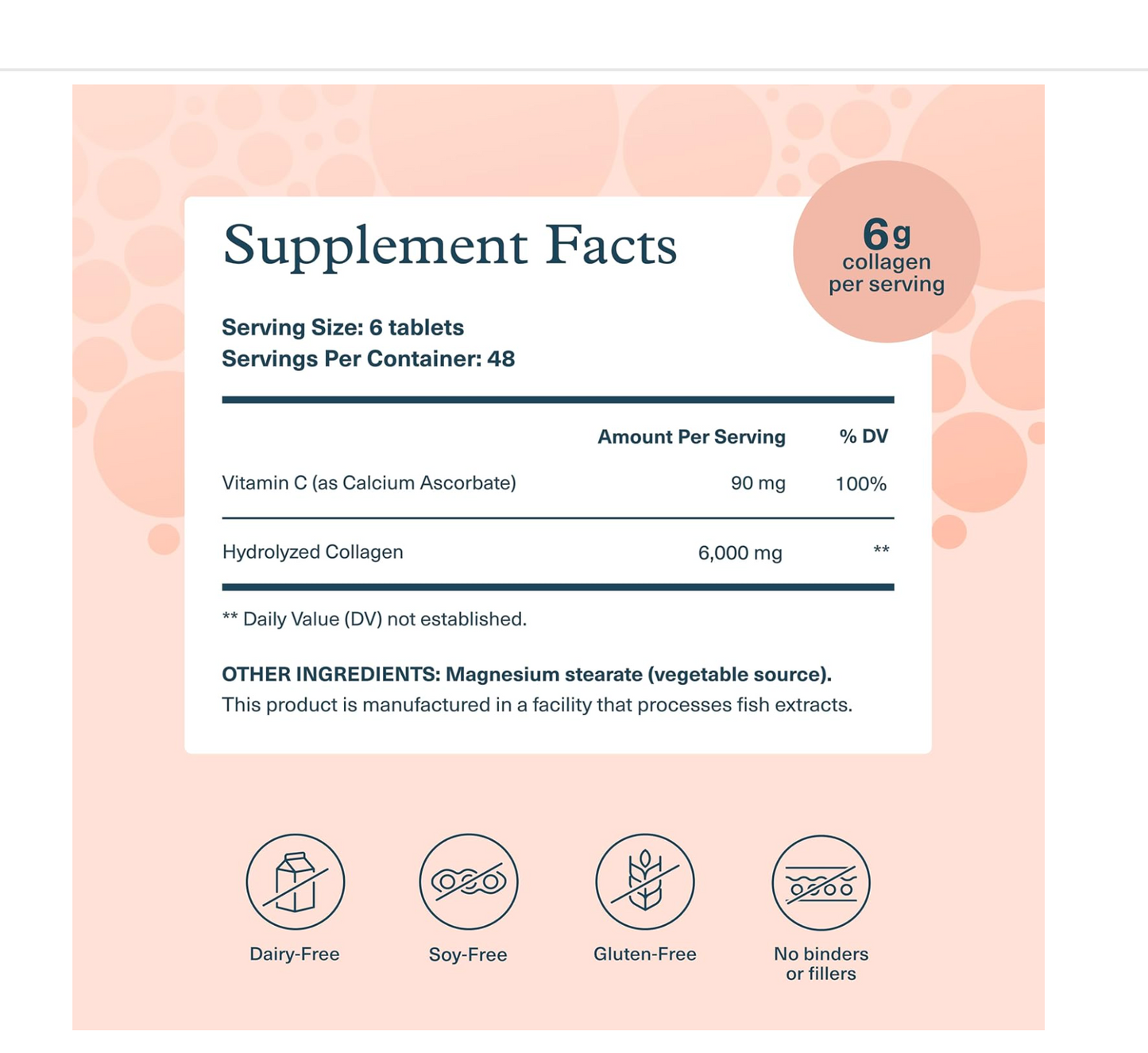 Youtheory Collagen: Advanced Formula with Vitamin C 290