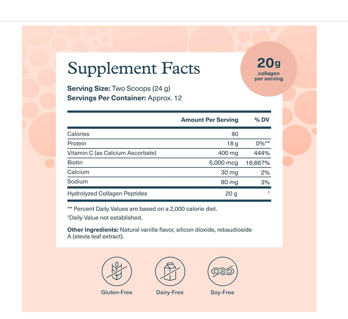 Youtheory Collagen Powder with Vitamin C and Biotin