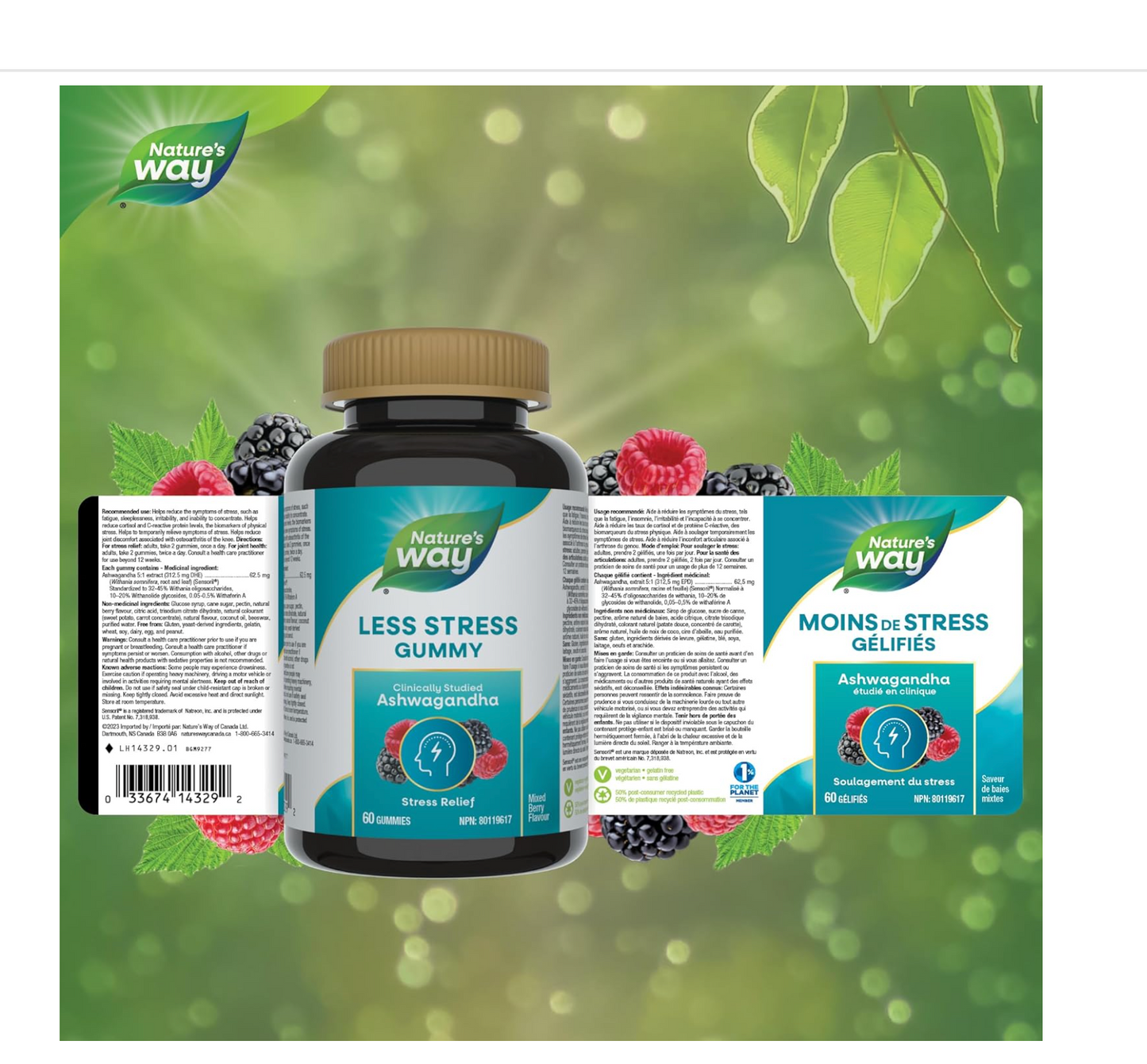 Nature's Way Less: Stress Gummies