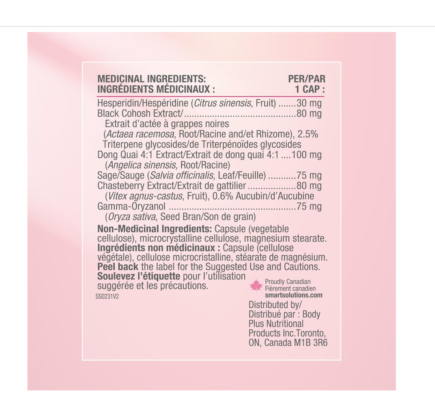 Menosmart: Relieves menopause symptoms