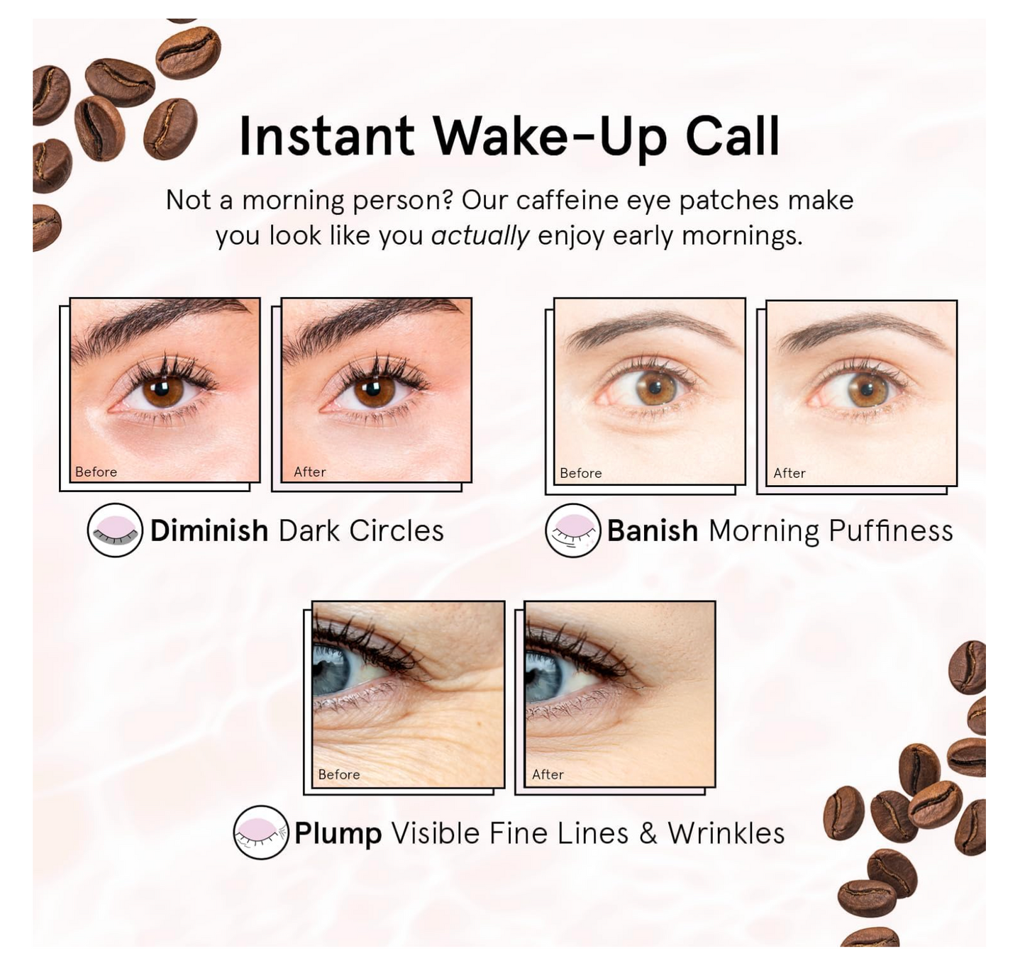 Grace & Stella: Revitalizing Eye Masks (6 pairs)