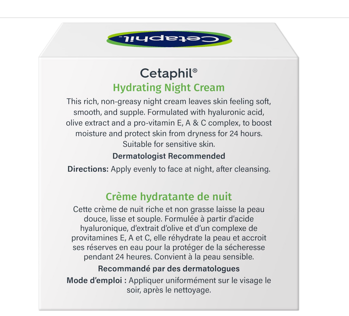 Cetaphil: Hydrating Night Cream