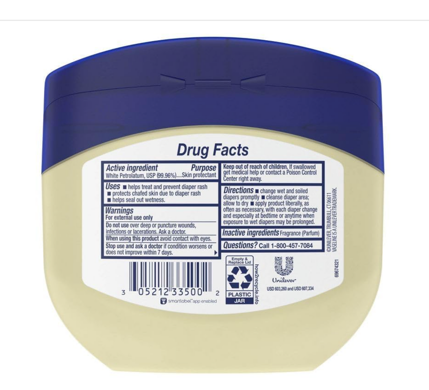 Vaseline: Baby Healing Jelly (375g)