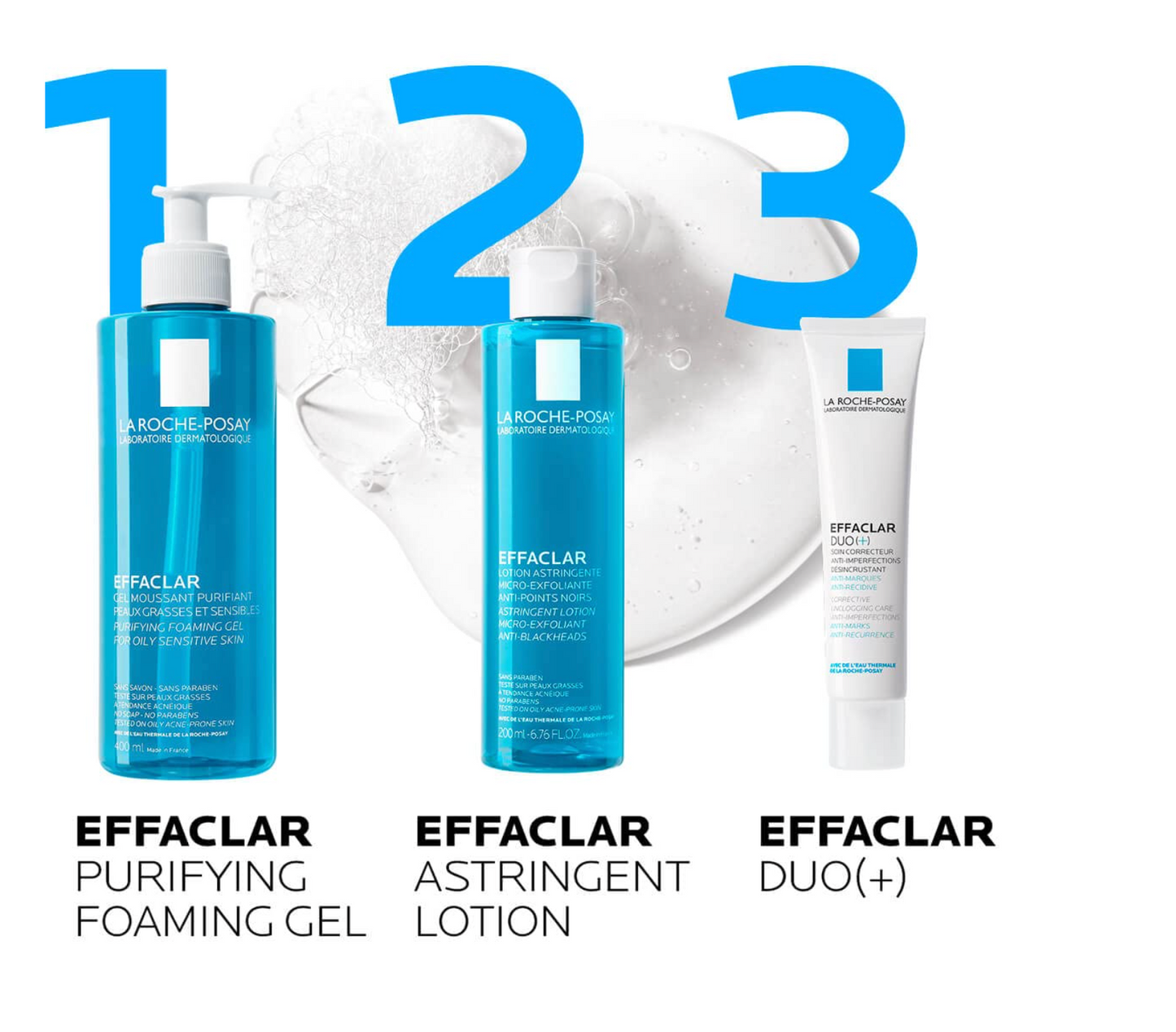 LRP EFFACLAR FOAM CLEANSER + M 400ml