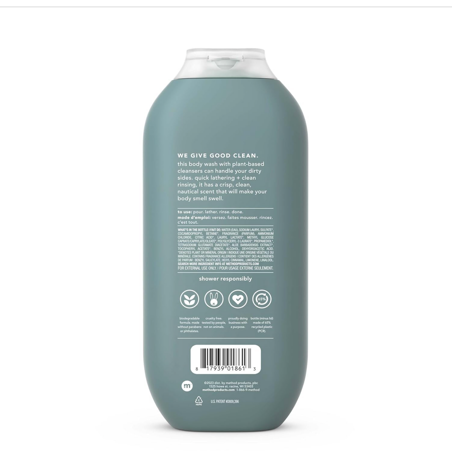 Method Men Body Wash: Sea + Surf