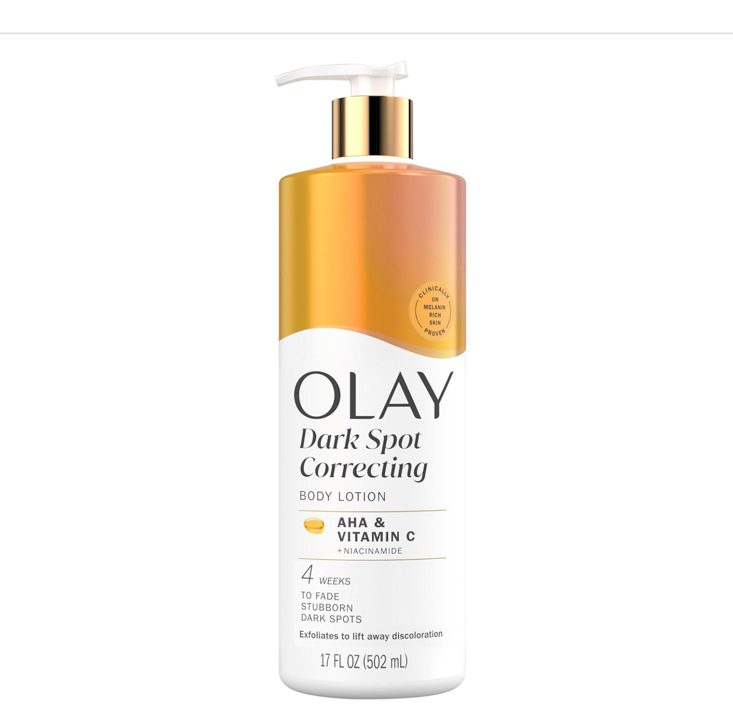 Olay Body Lotion: Tone Enhancing with AHA Serum (502mL)