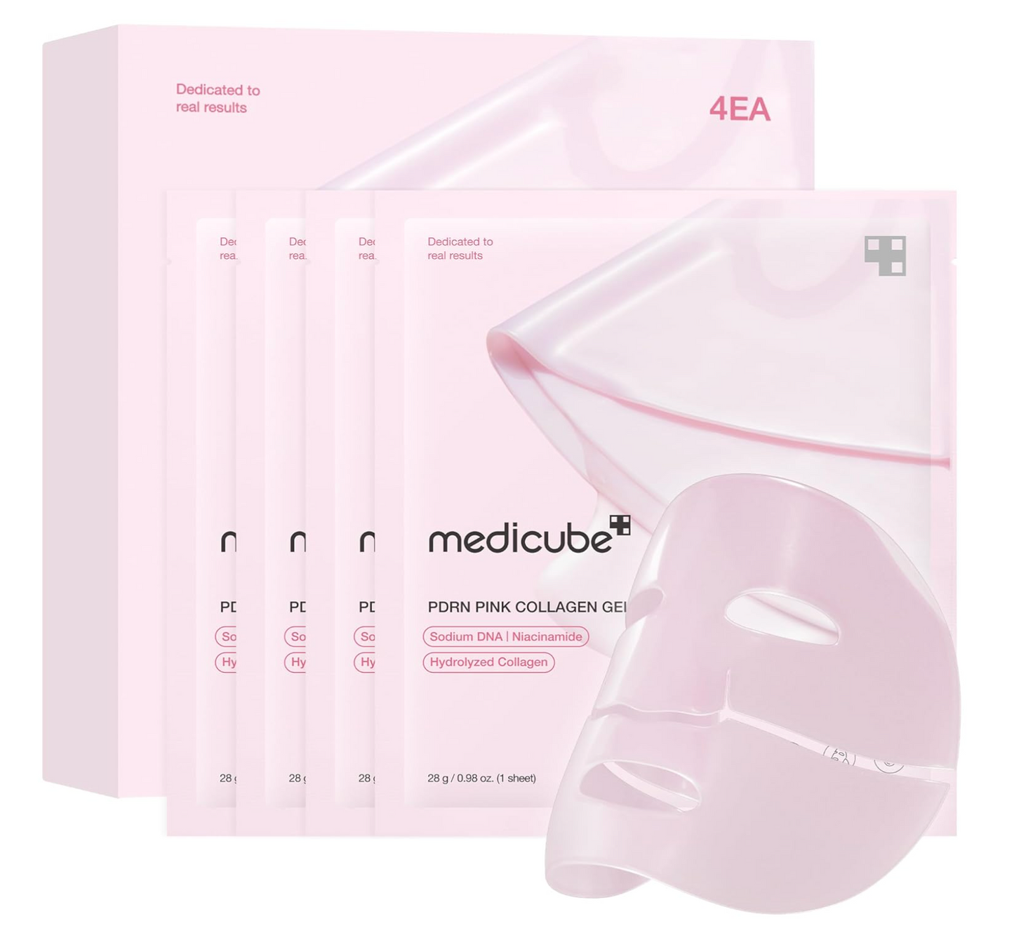 Medicube Jelly Gel Mask: with Salmon DNA PDRN Pink Collagen | Overnight Face Mask for Glass Glow Skin