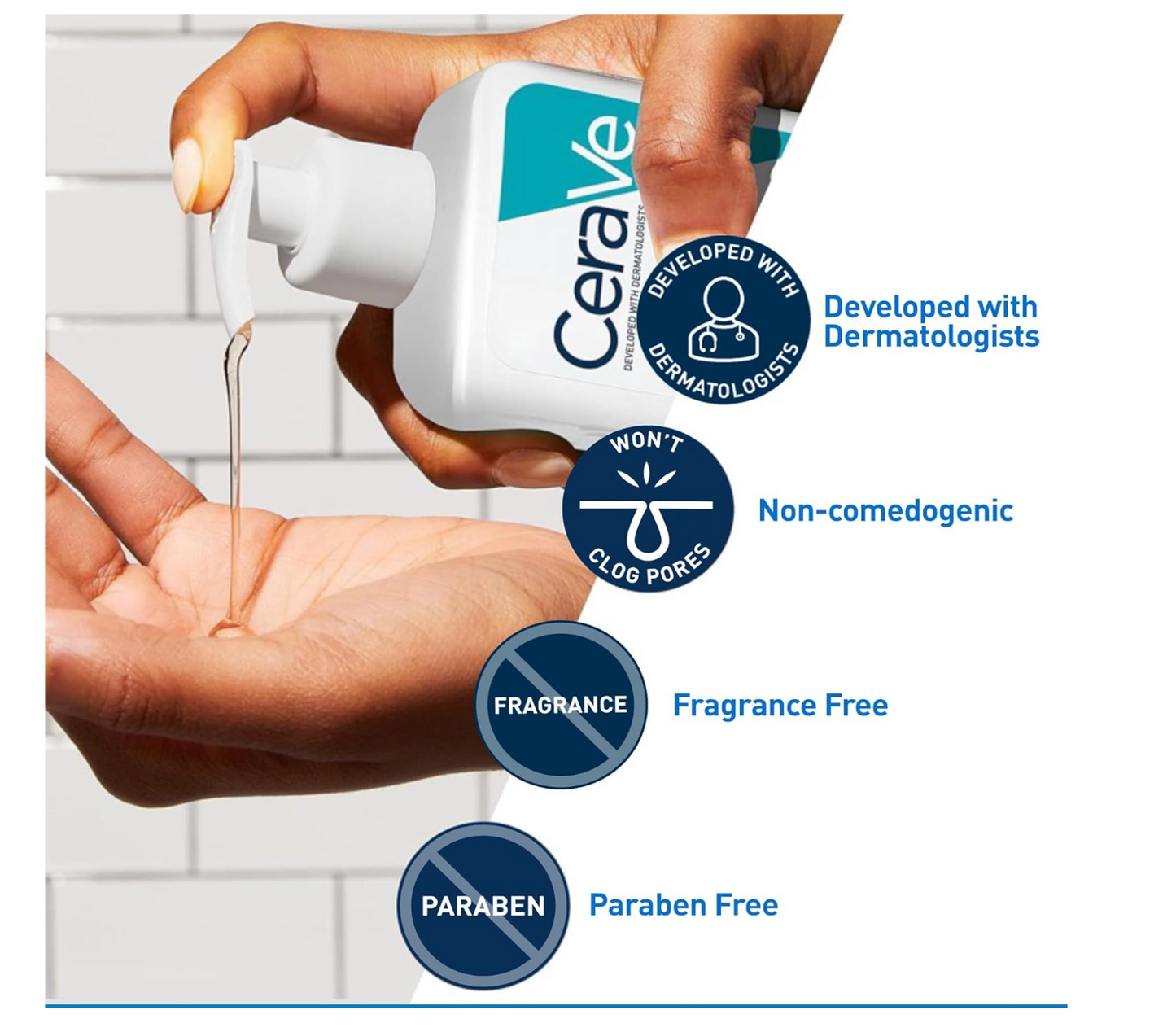 CERAVE: Acne Control Cleanser (2% Salicylic Acid Acne Treatment) 355mL