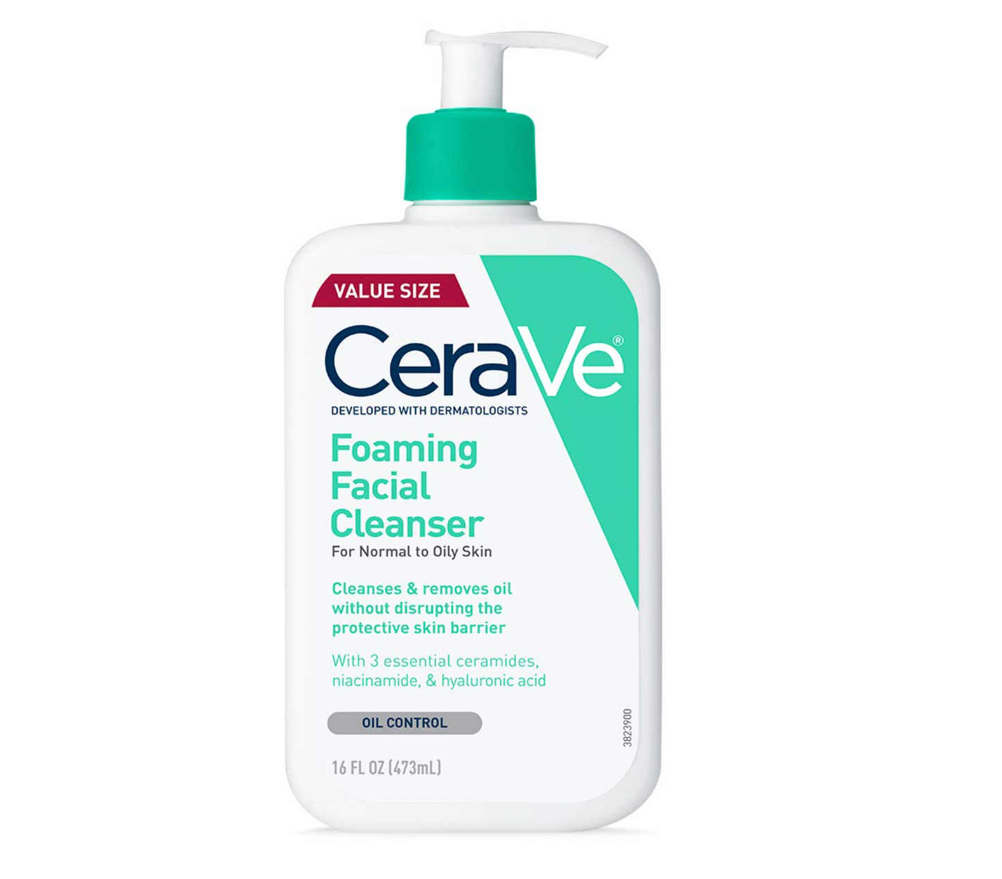 CERAVE: Foaming Facial Cleanser (Normal to Oily Skin) 473mL