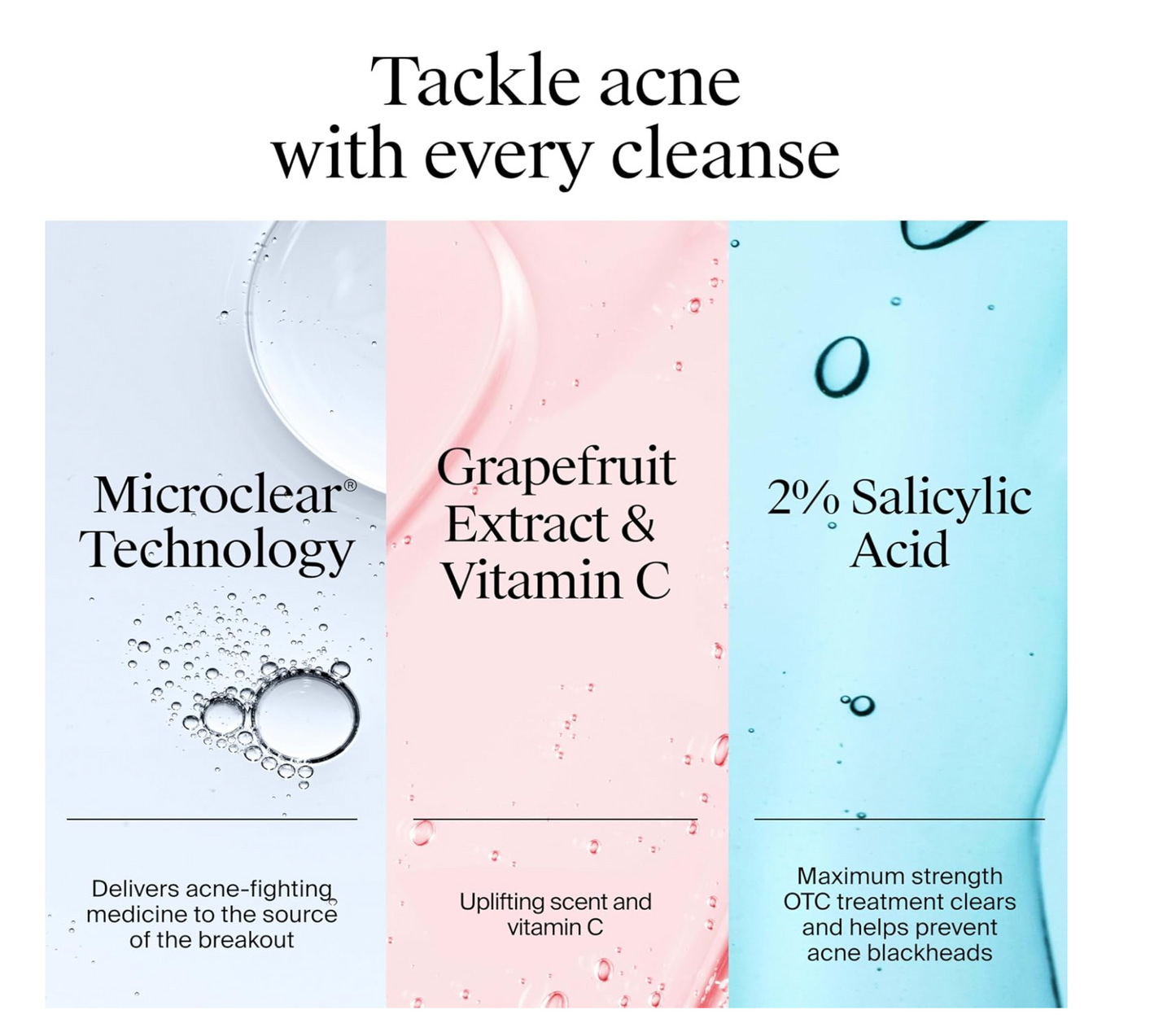 Neutrogena - Oil-Free Acne Wash (Pink Grapefruit Cleanser)
