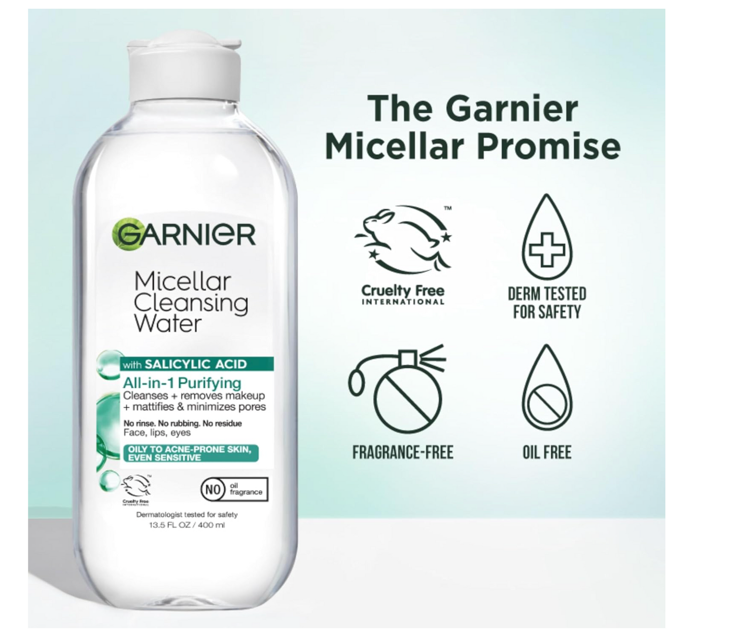 Garnier - Micellar Cleansing Water (Purifies)