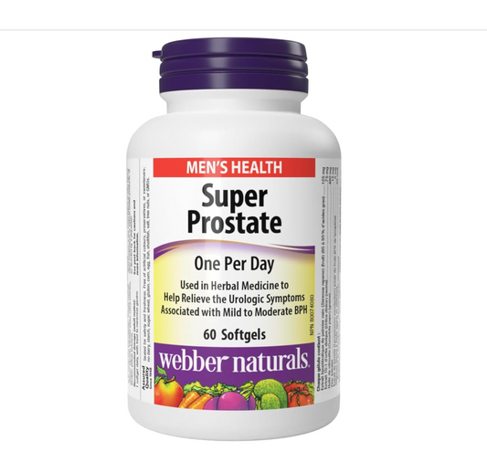 Webber Naturals: Super Prostate (60 pcs)
