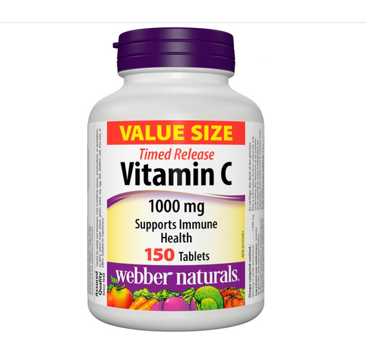 Webber Naturals Vitamin C Timed Release 1000 mg