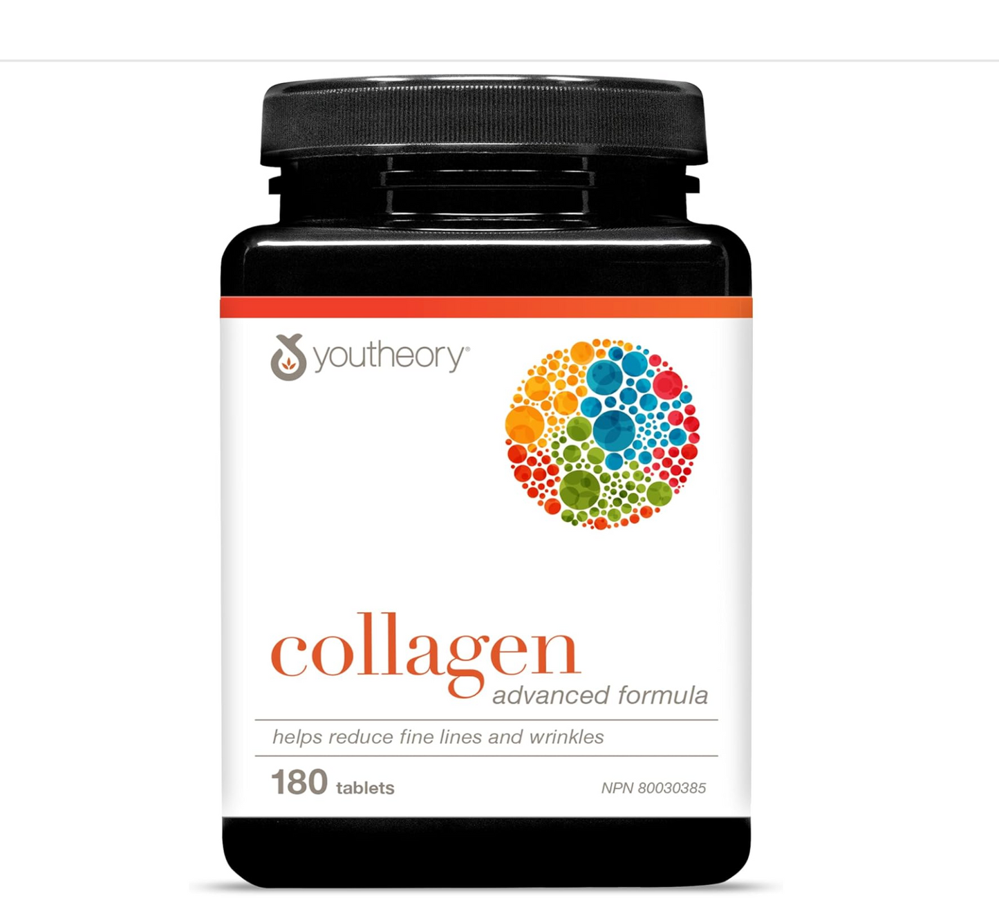 Youtheory Collagen: Advanced Formula with Vitamin C 180