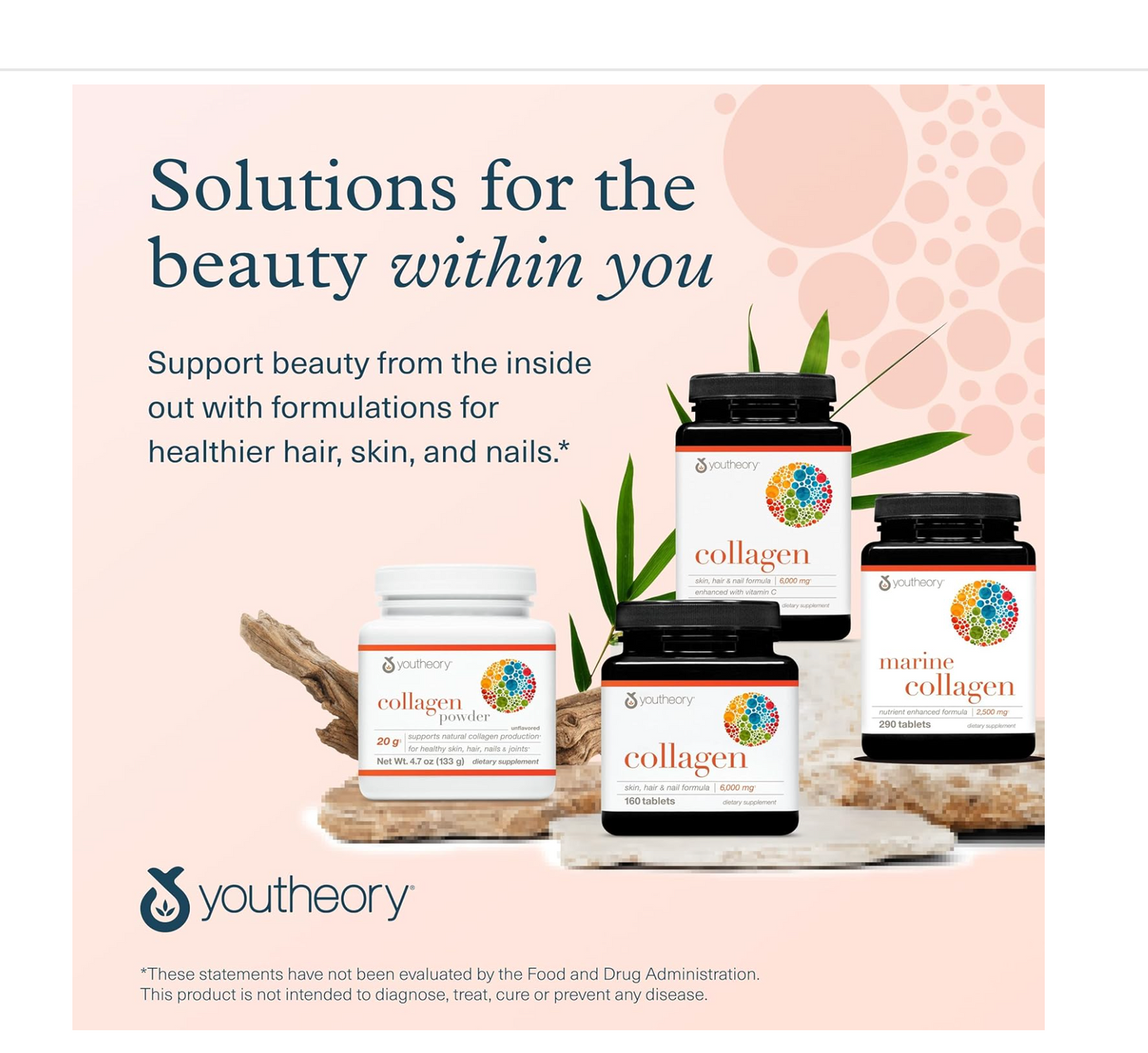 Youtheory Collagen: Advanced Formula with Vitamin C 290