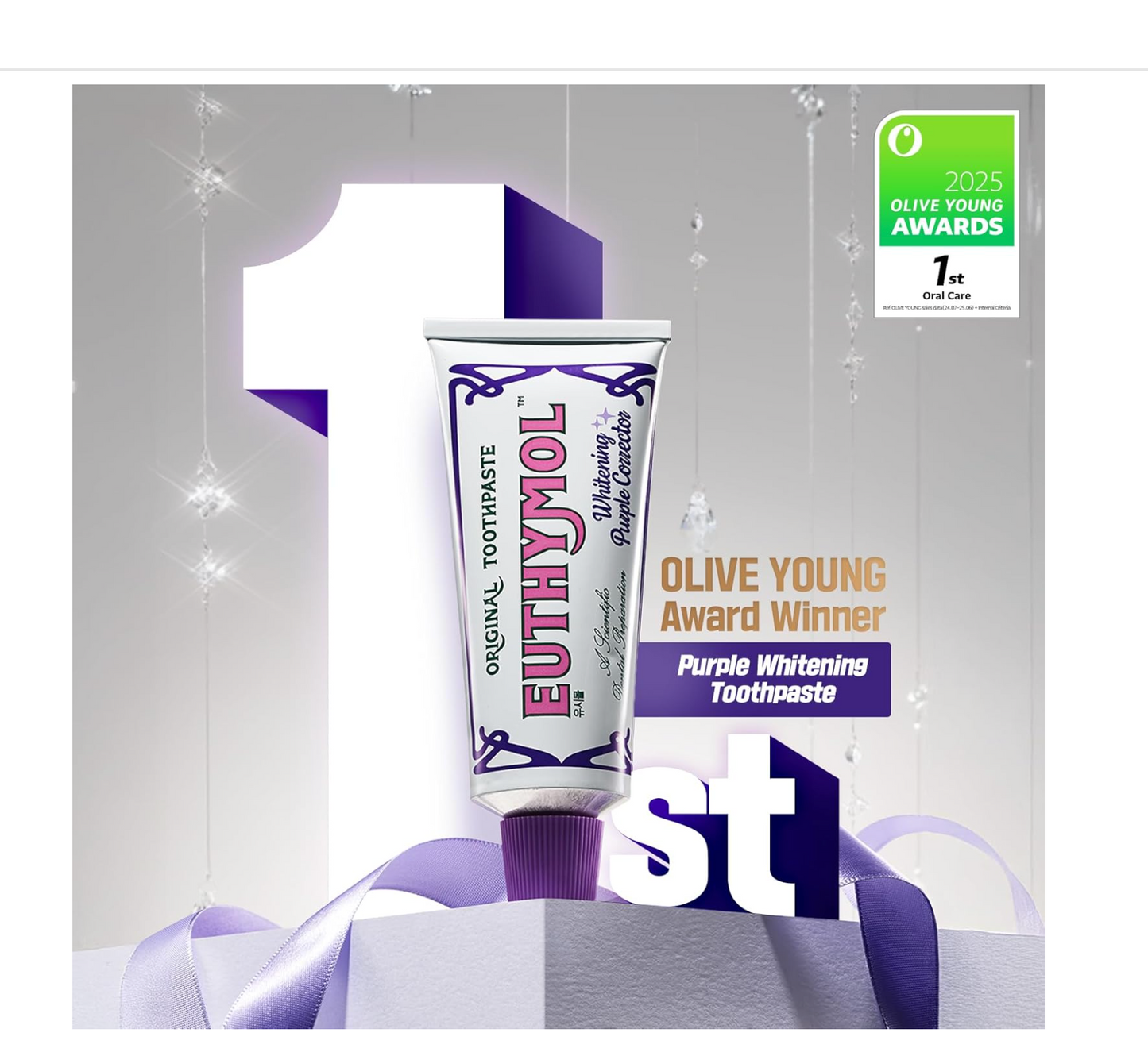 Euthymol: Purple Whitening Toothpaste