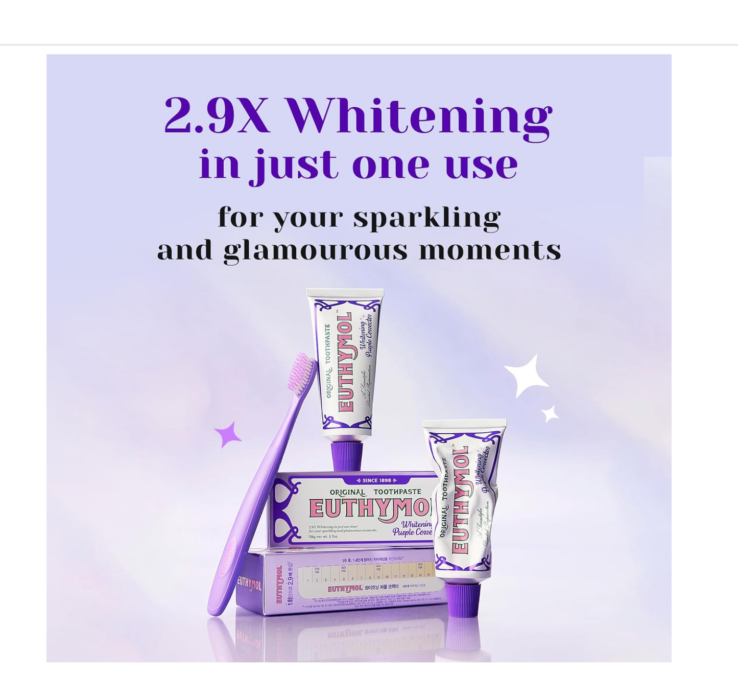 Euthymol: Purple Whitening Toothpaste