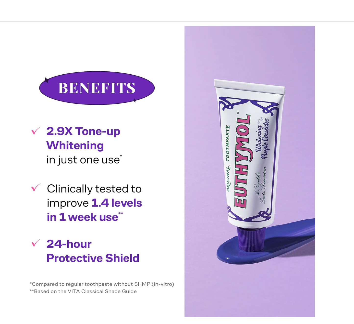 Euthymol: Purple Whitening Toothpaste