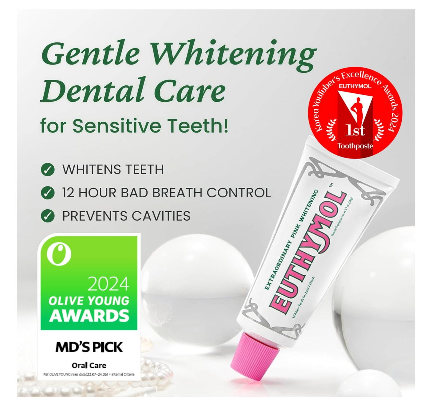 EUTHYMOL: Whitening Toothpaste