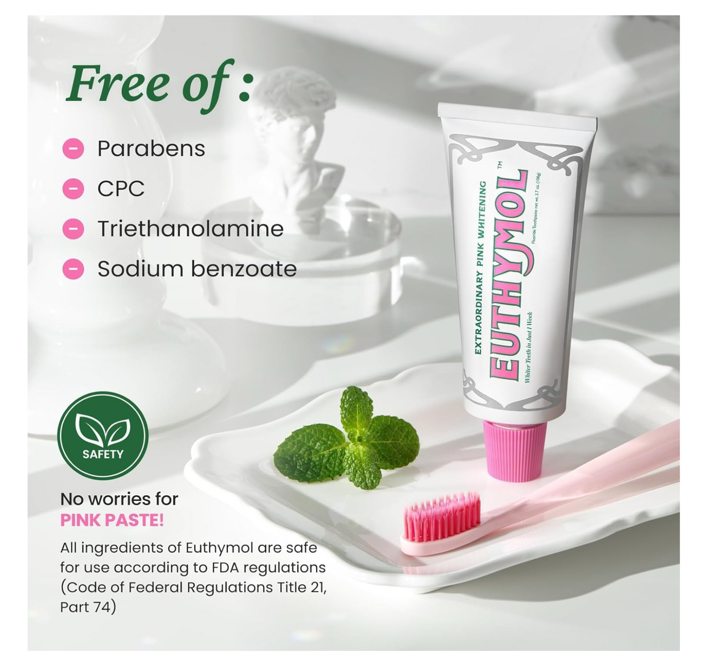 EUTHYMOL: Whitening Toothpaste