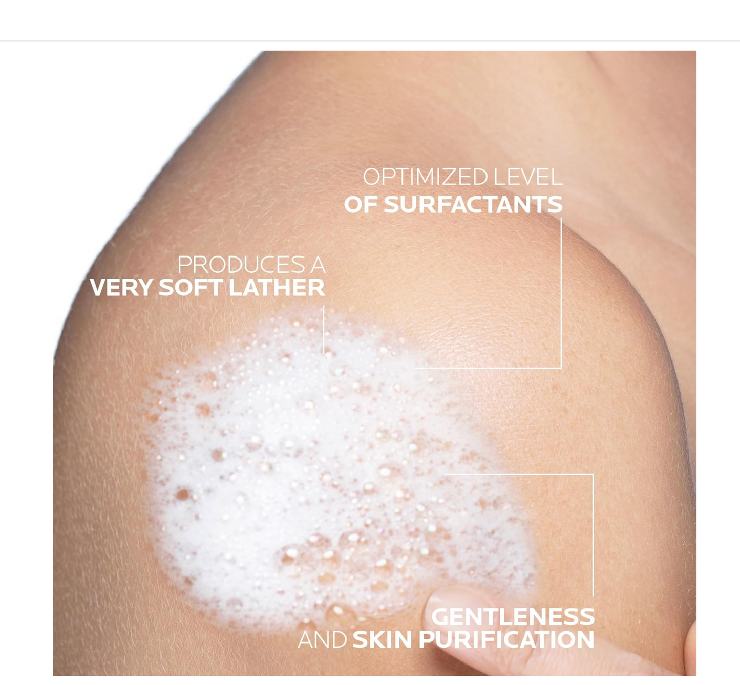 La Roche-Posay:  Lipikar Syndet AP+ Body Wash, Eczema-Prone Skin (200mL)