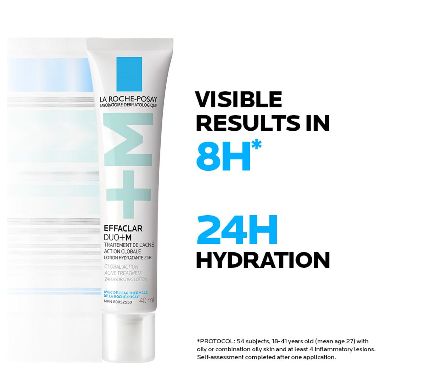 La Roche-Posay: Effaclar Duo+M Acne Face Moisturizer (40mL)