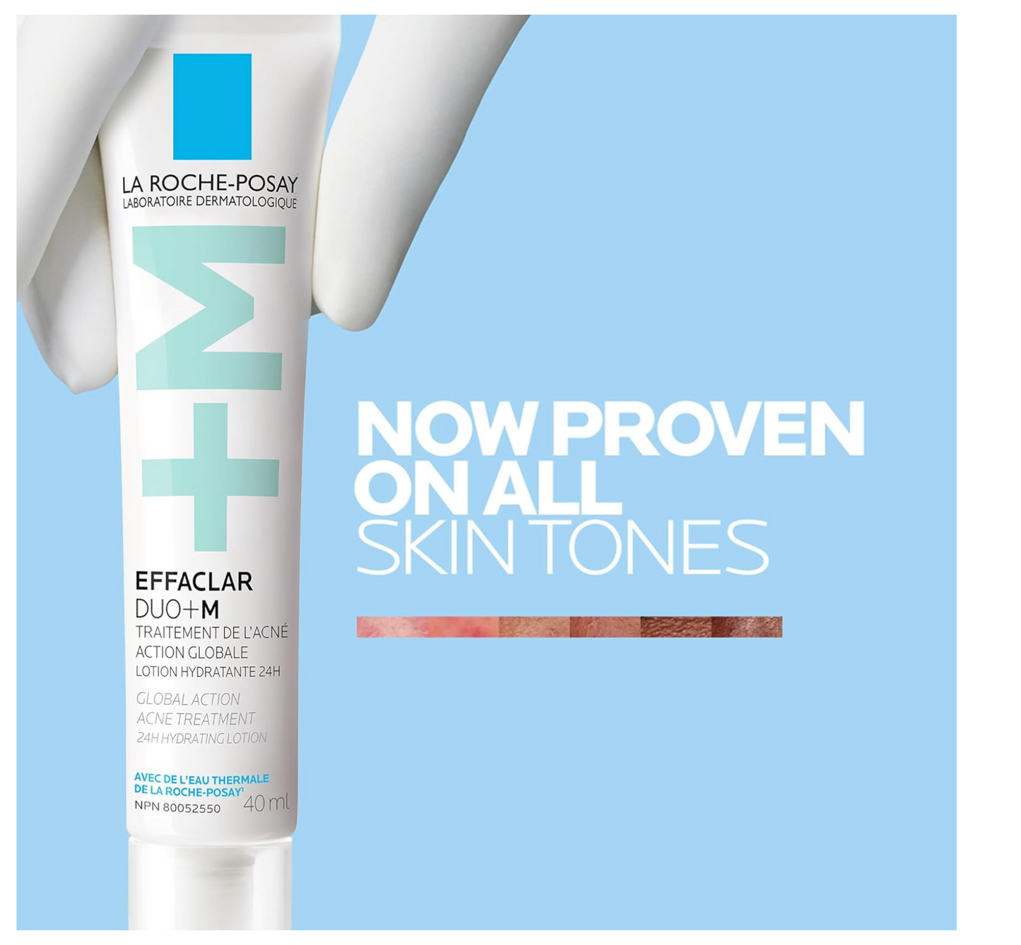 La Roche-Posay: Effaclar Duo+M Acne Face Moisturizer (40mL)