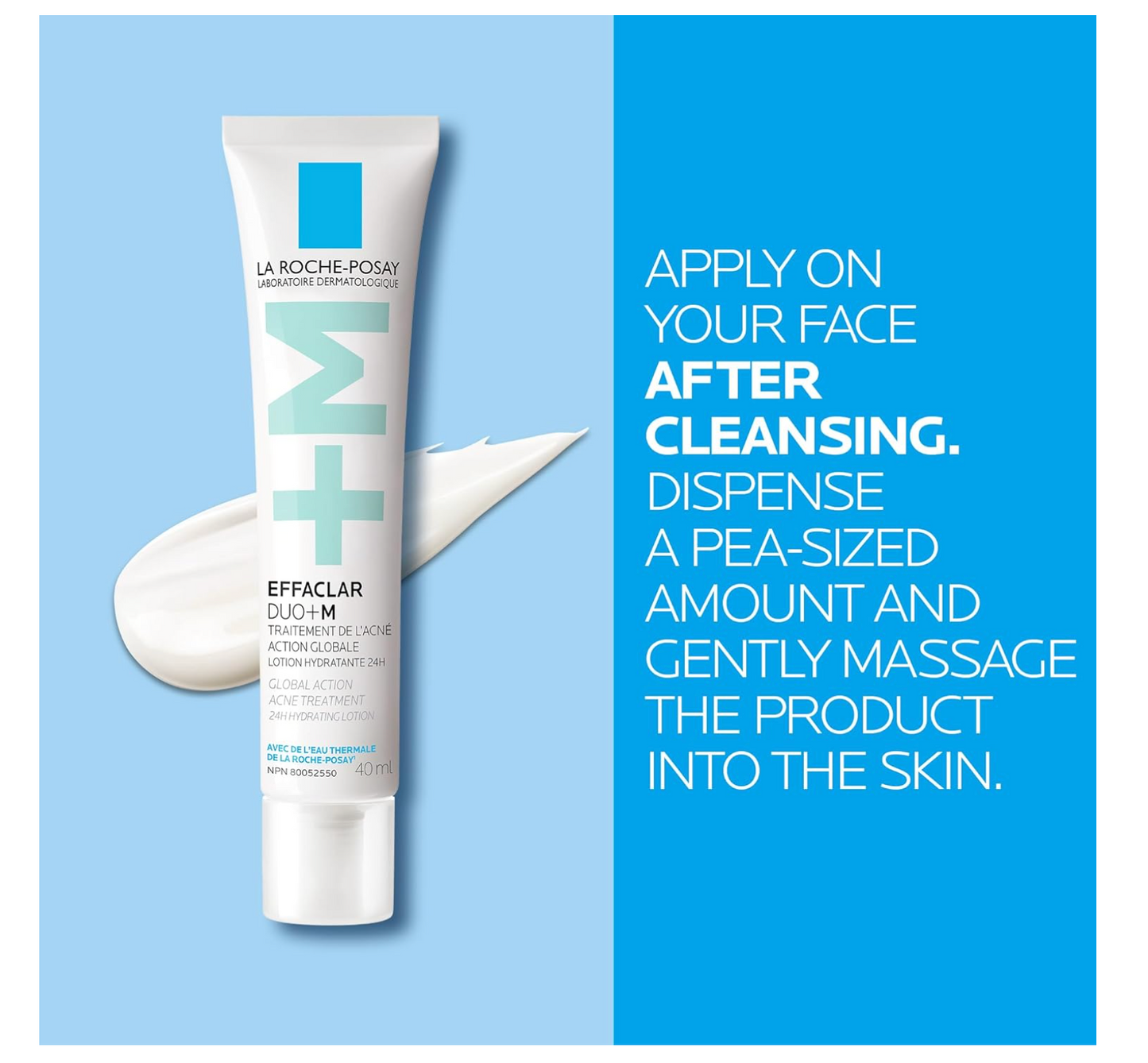 La Roche-Posay: Effaclar Duo+M Acne Face Moisturizer (40mL)
