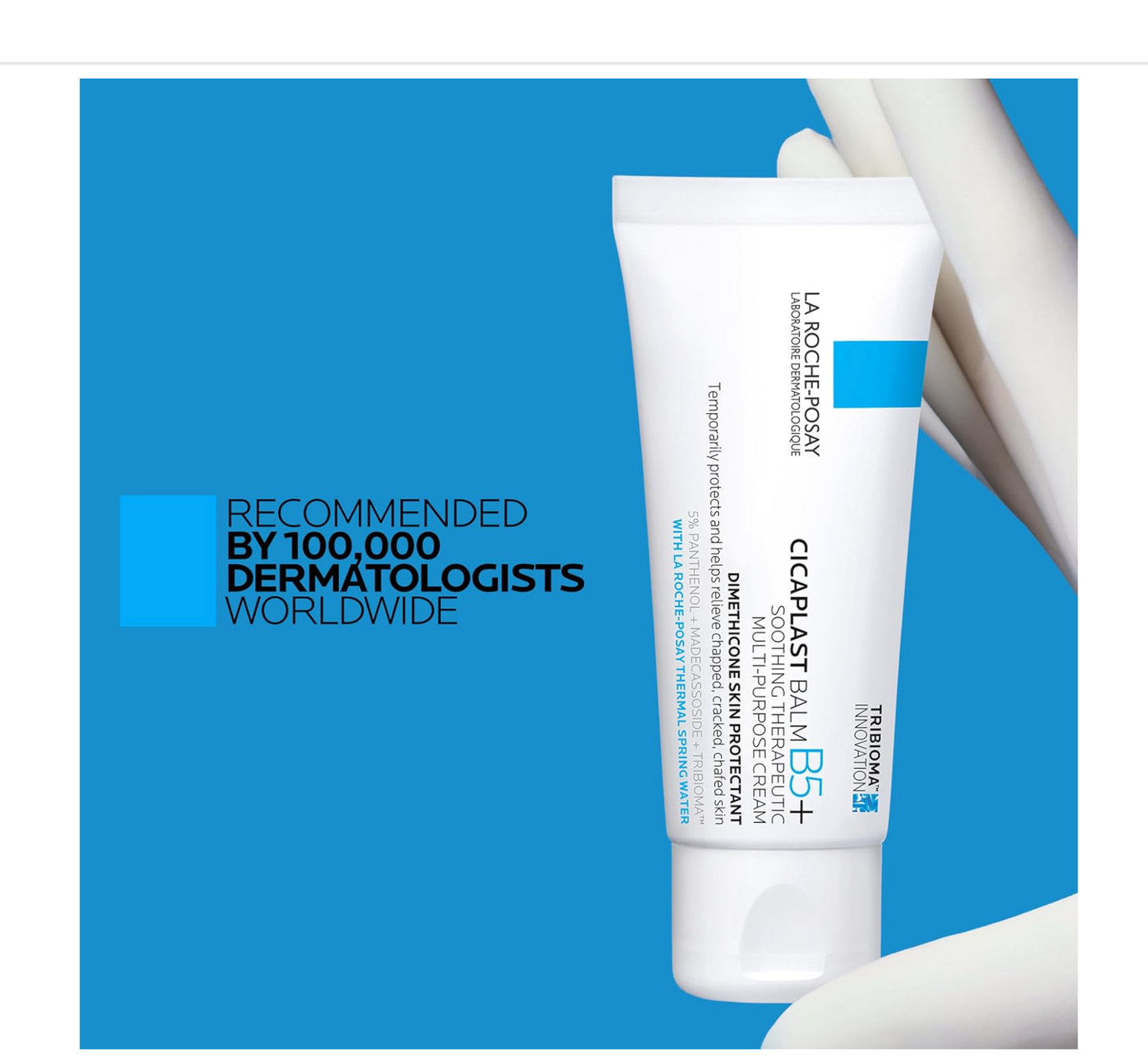 La Roche-Posay: Cicaplast Baume B5, Healing Ointment and Soothing Cream (40mL)