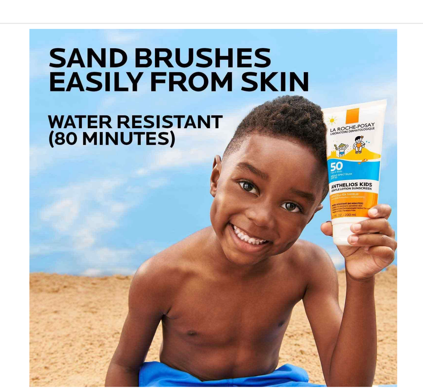 La Roche-Posay: Anthelios Kids Gentle Lotion Sunscreen SPF 50 (50mL)