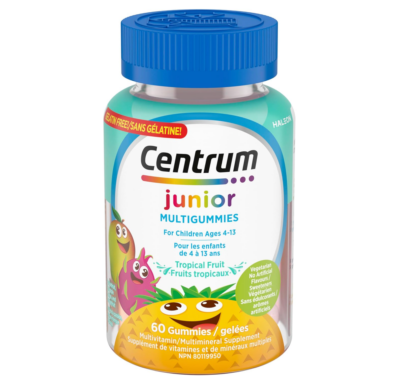 Centrum Junior MultiGummies, Tropical Fruit Multivitamin and Multimineral Supplement