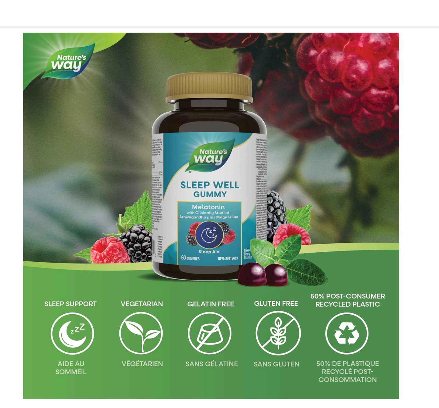 Nature's Way: Sleep Well Gummies