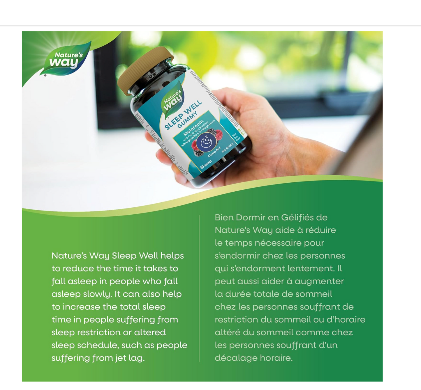 Nature's Way: Sleep Well Gummies