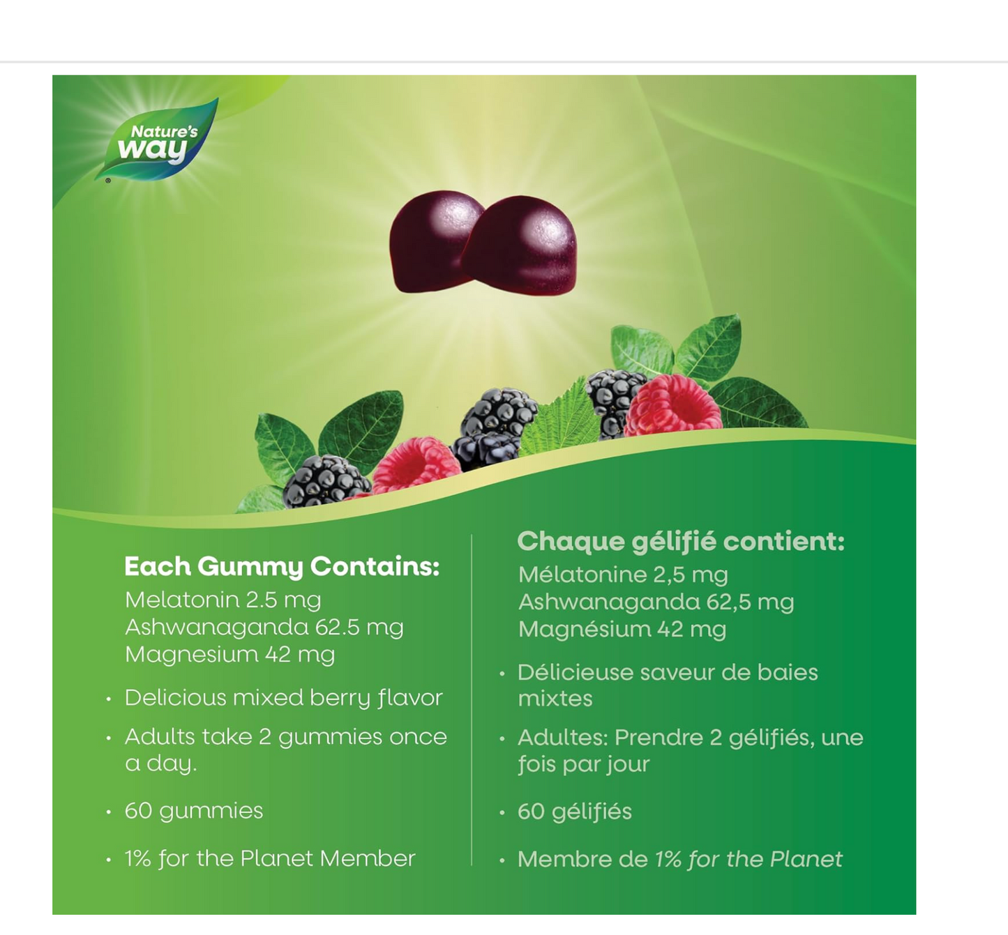 Nature's Way: Sleep Well Gummies