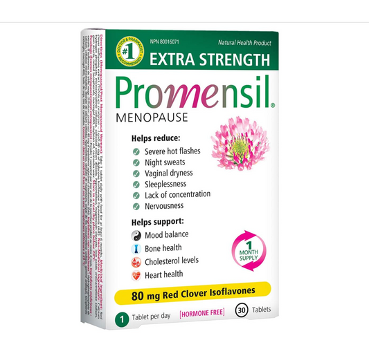 Promensil Extra Strength | Menopause Supplement with Red Clover 