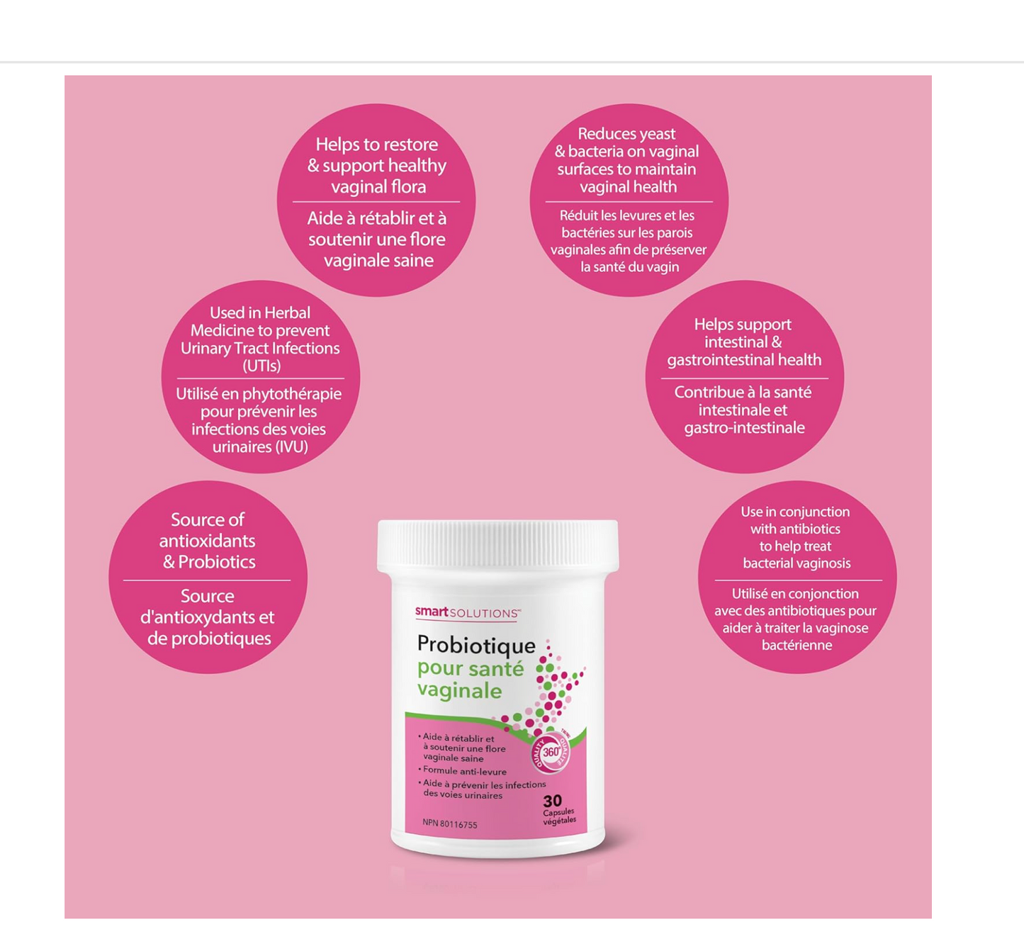 Smartsolutions: Vaginal Health Probiotic