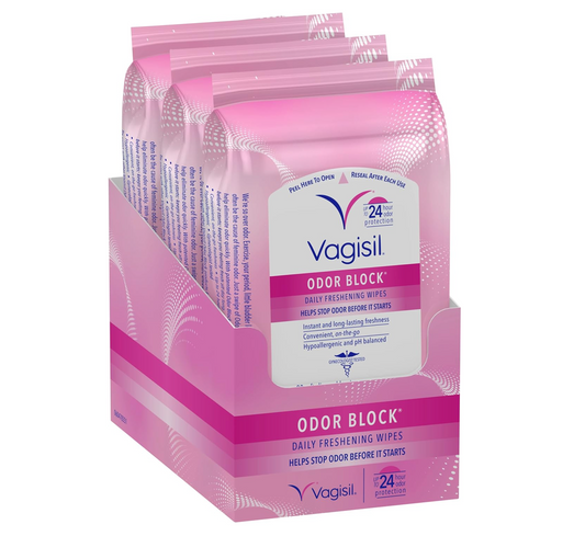 Vagisil: Odor Block Daily Freshening Wipes (20 cts)