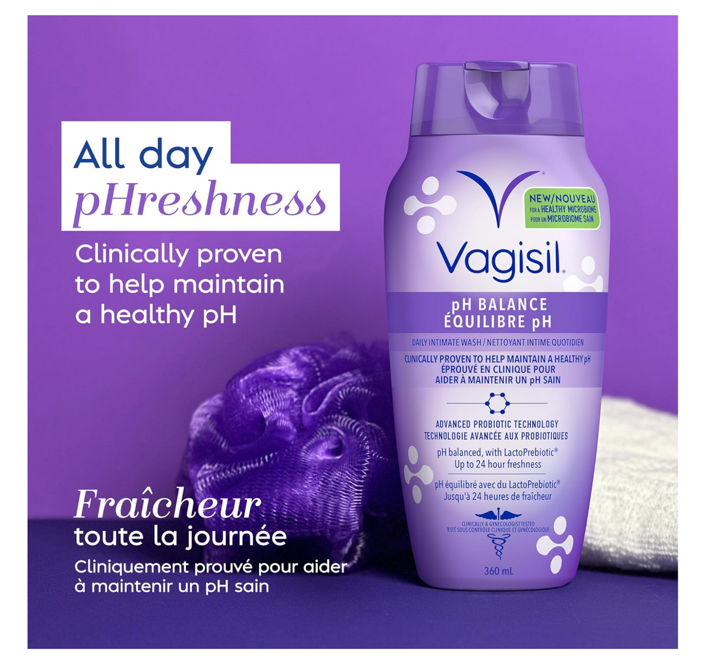 Vagisil: pH Balanced Feminine Wash (360ml)