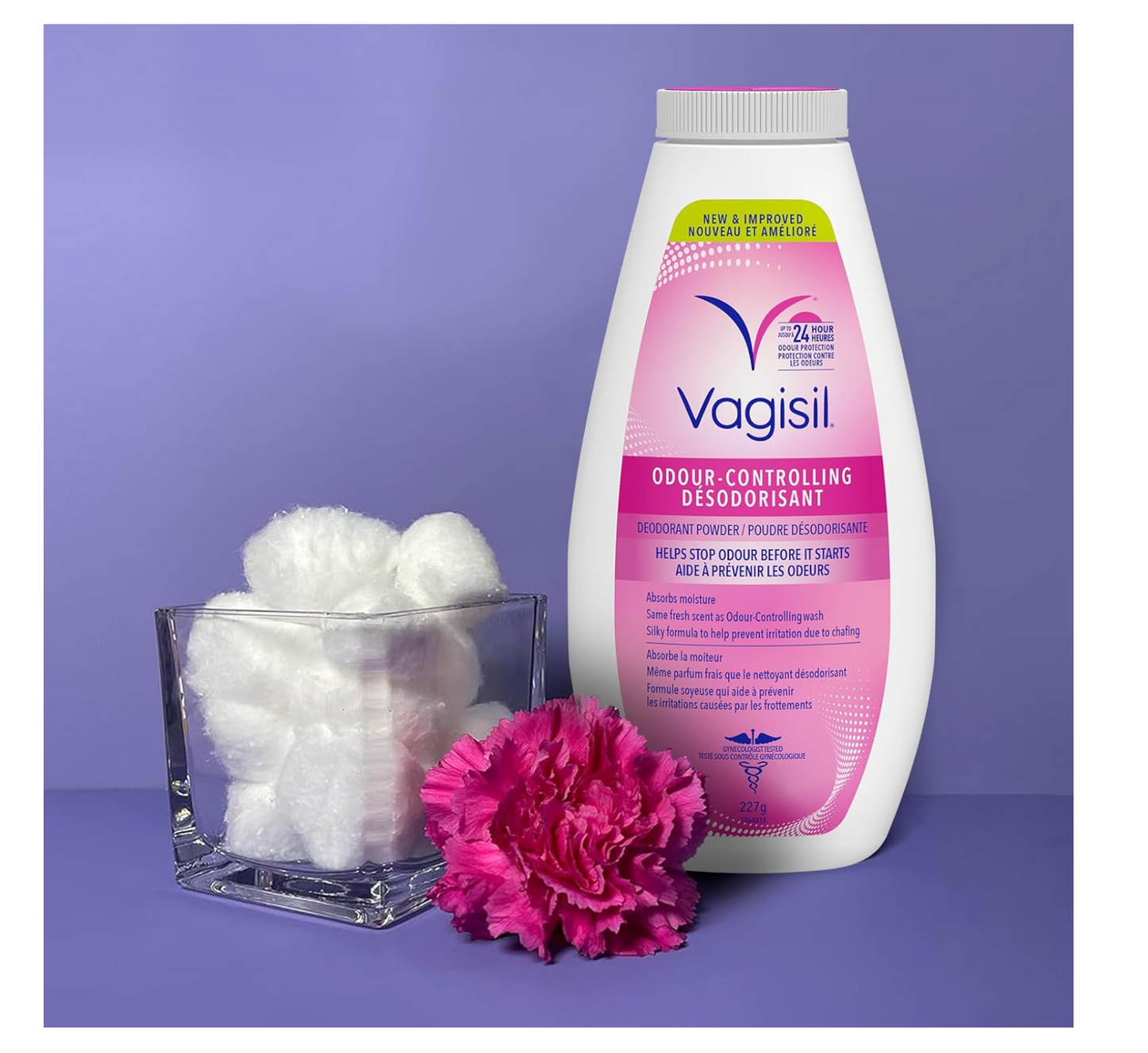 Vagisil: Odour Control Deodorant Powder (227g)