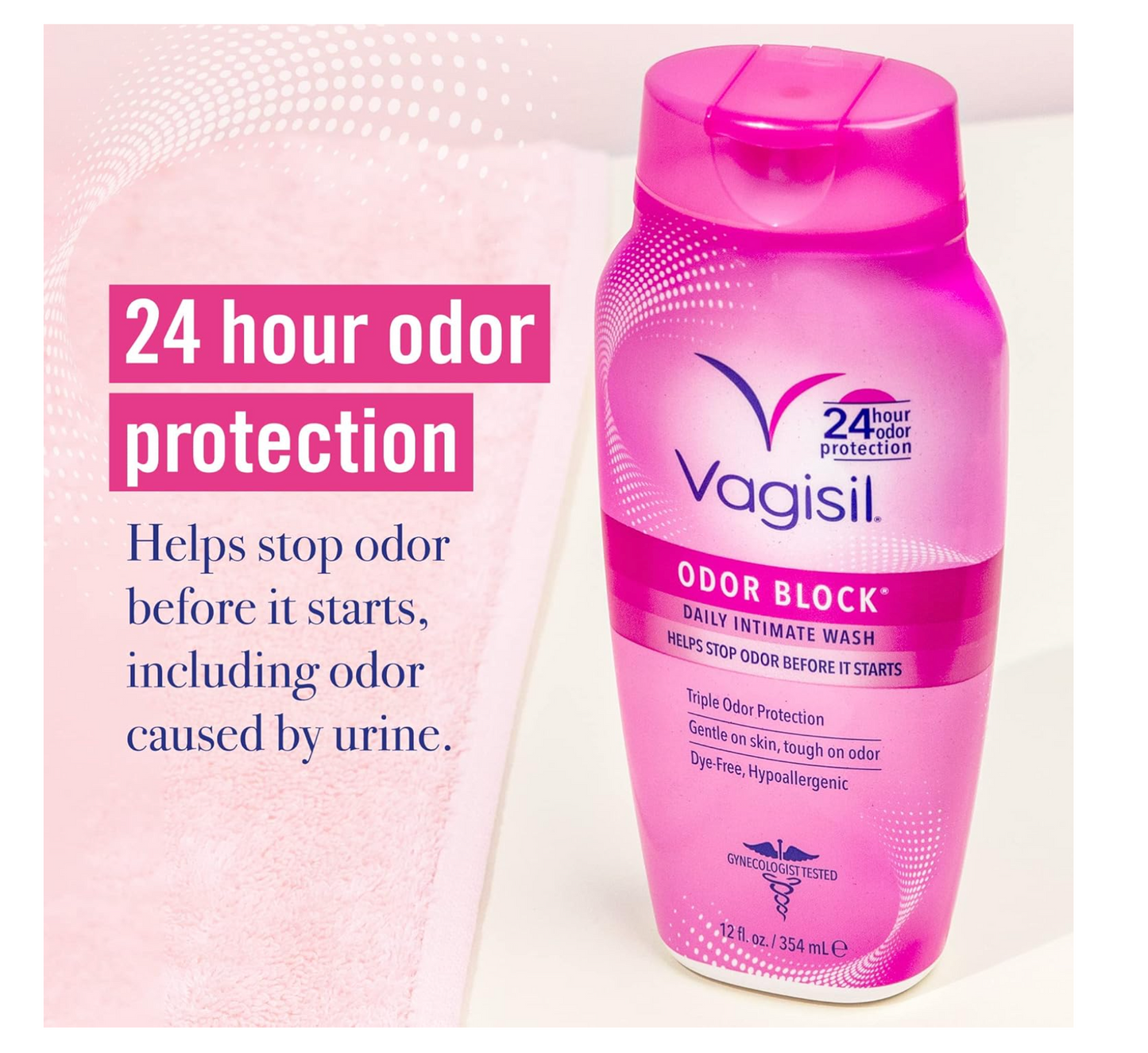 Vagisil: Odor Block Daily Intimate Wash 12 oz