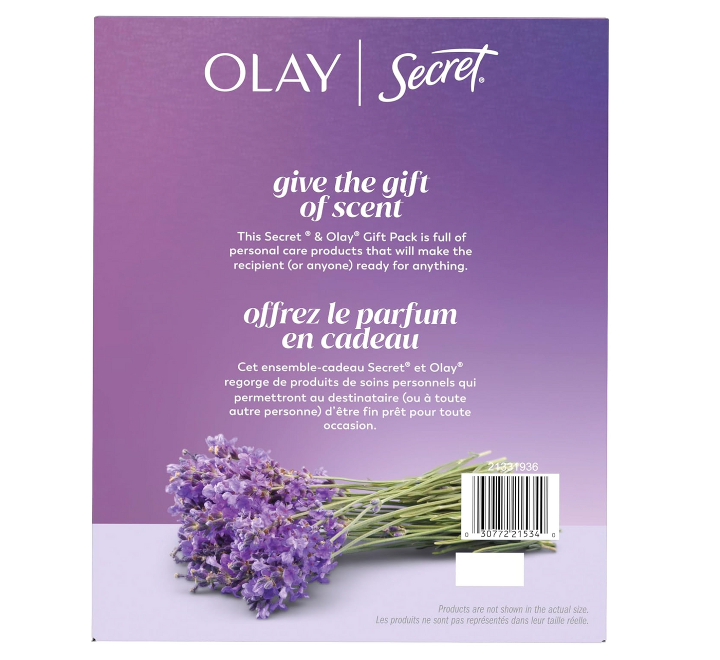 Olay + Secret: Luxurious Lavender Gift Set