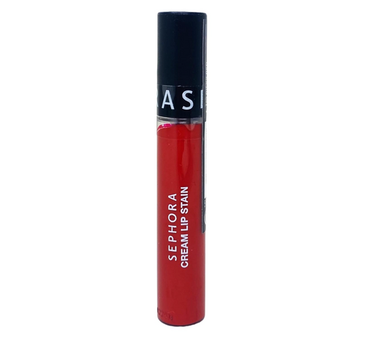 SEPHORA: Cream Lip Stain 10HR Liquid Lipstick (129 Risky Red)