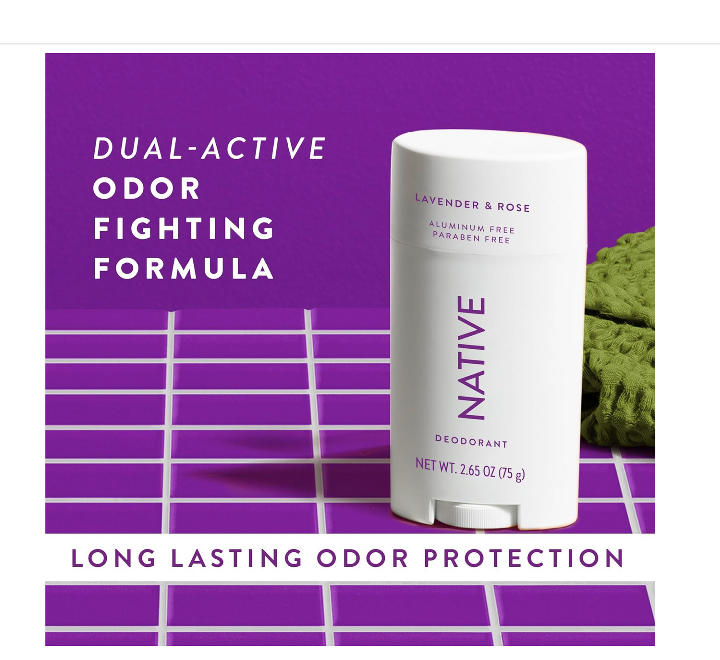 Native Deodorant: Lavender & Rose