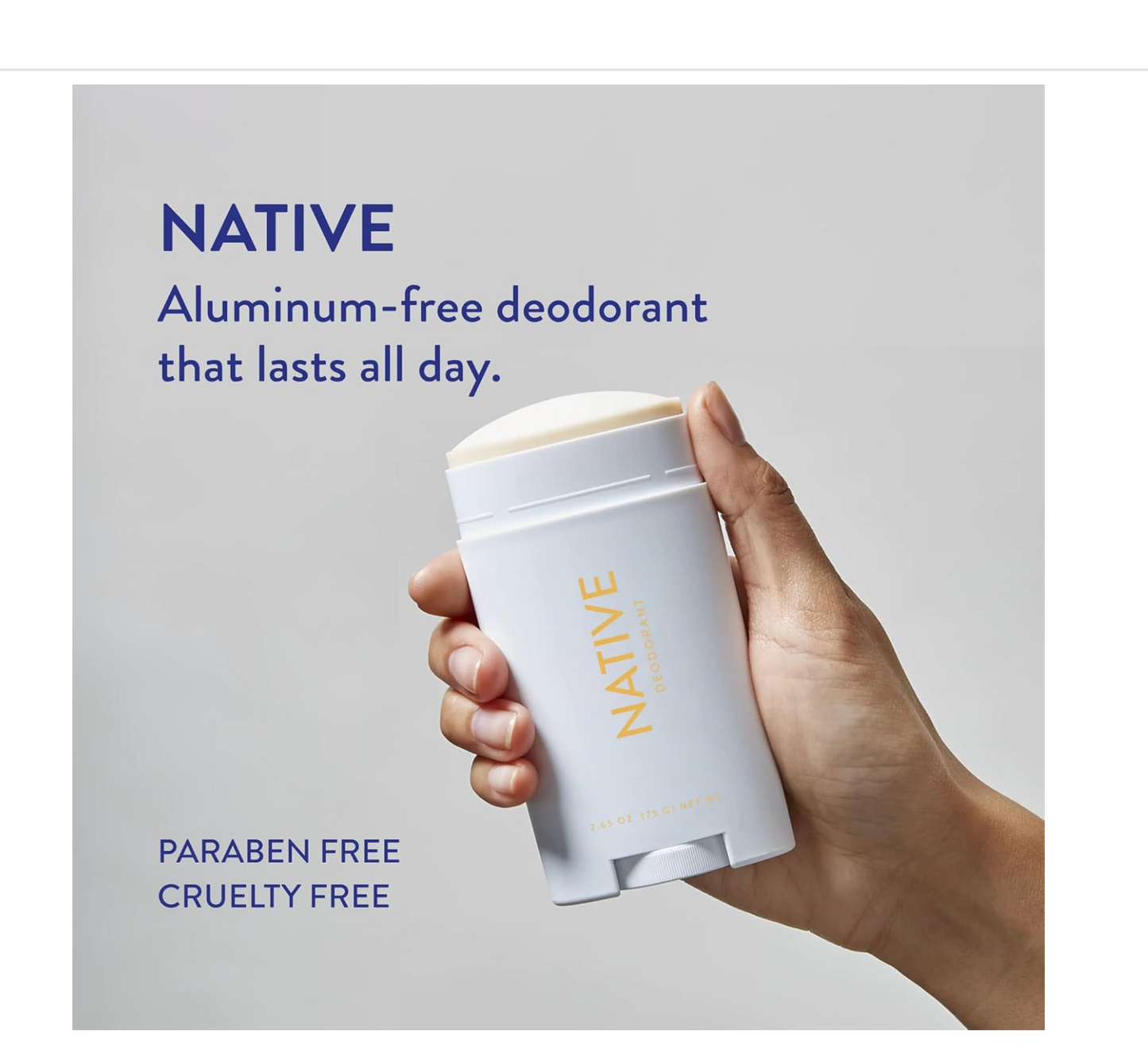 Native Deodorant: Buttercream & French Vanilla