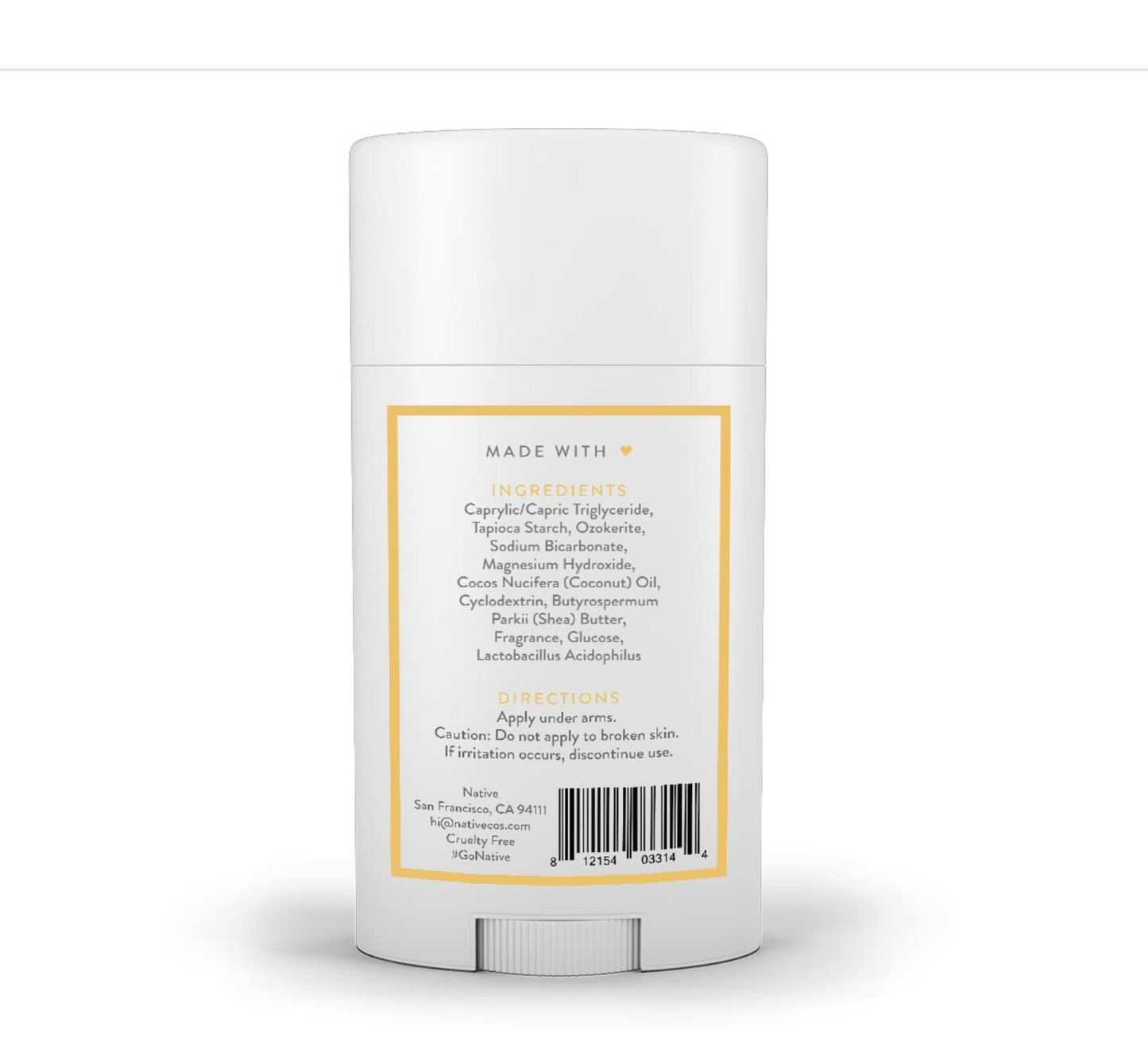 Native Deodorant: Buttercream & French Vanilla