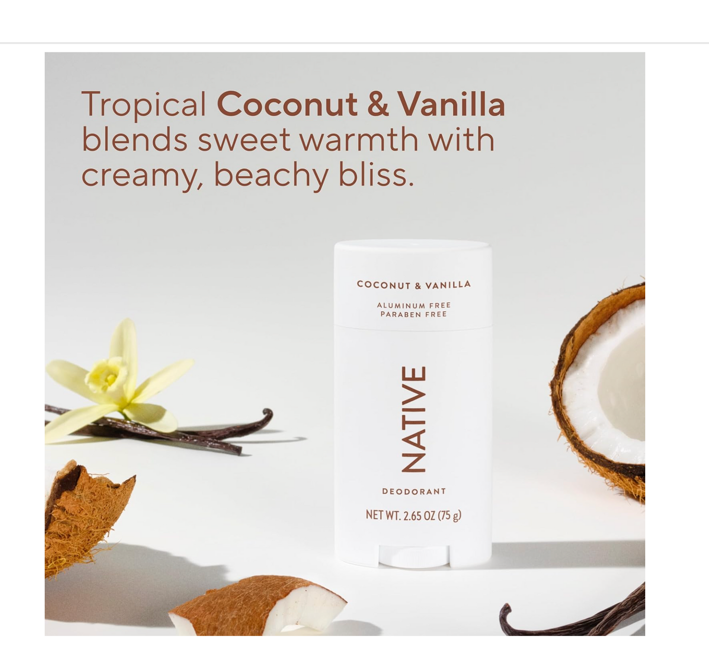 Native Deodorant: Coconut & Vanilla