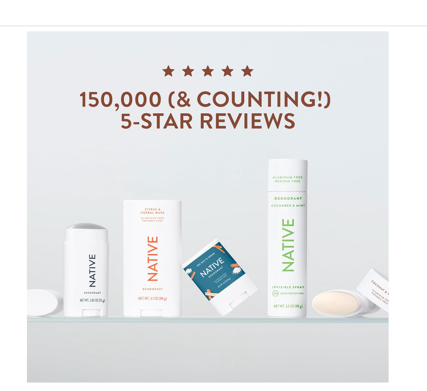 Native Deodorant: Blackberry & Green Tea