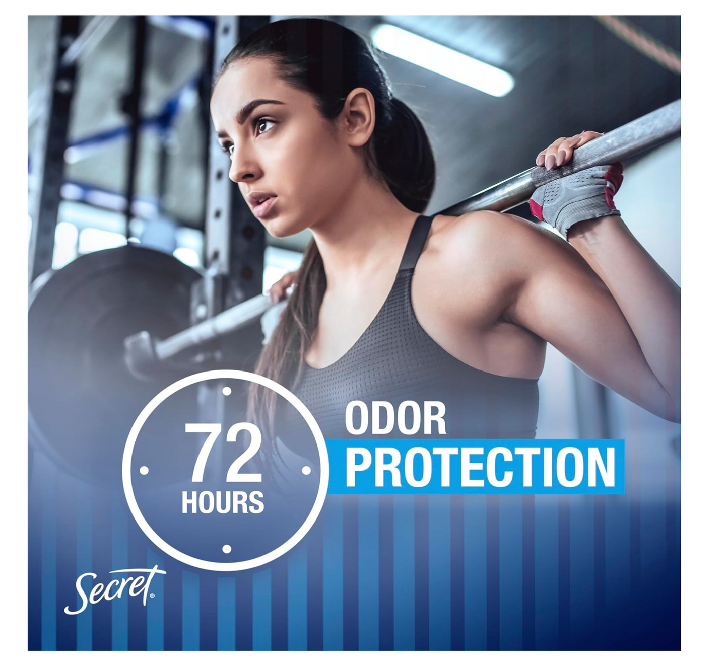 Secret Deodorant: Outlast Sweat & Odour (Completely Clean)