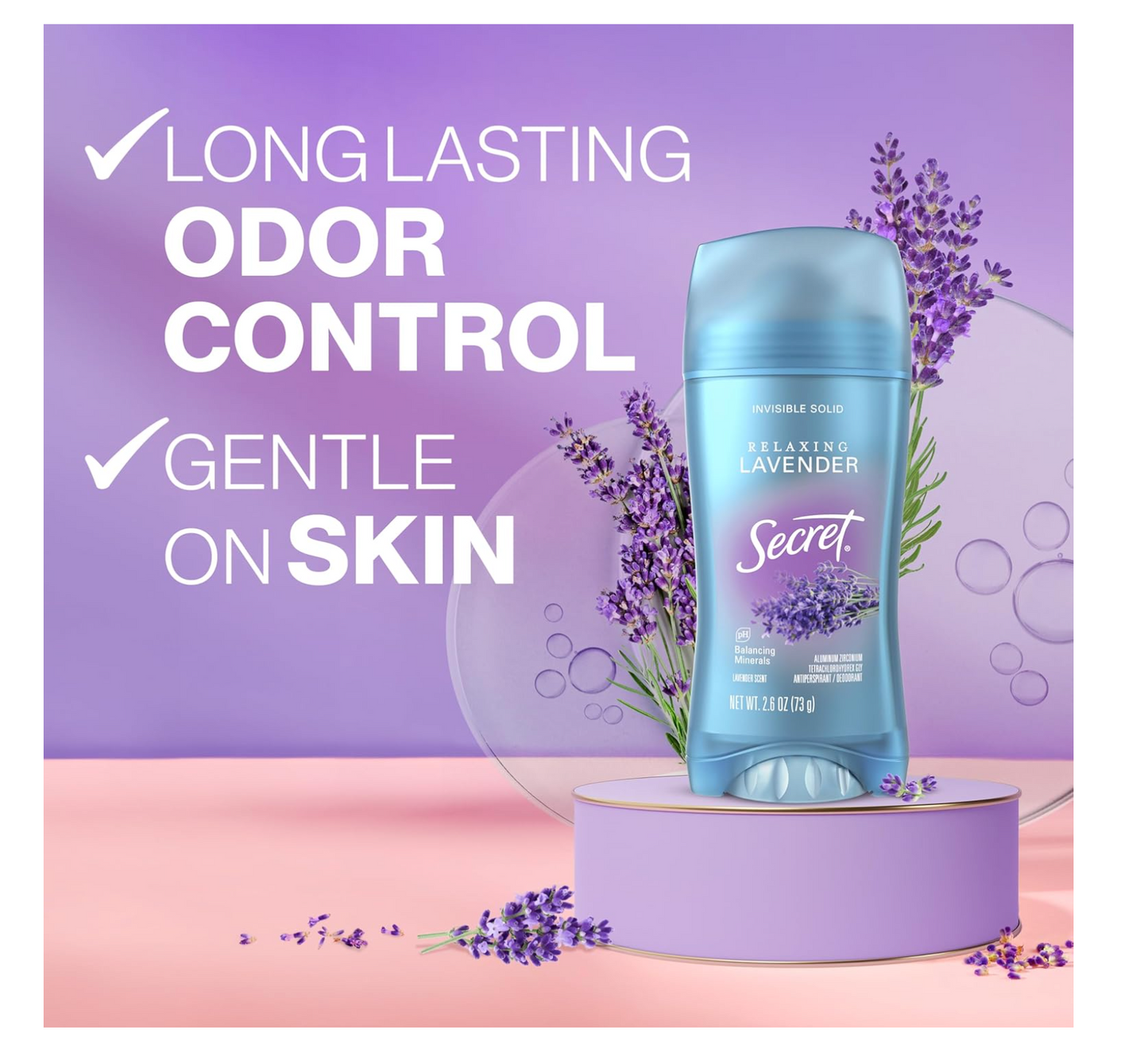 Secret Deodorant: Lavender